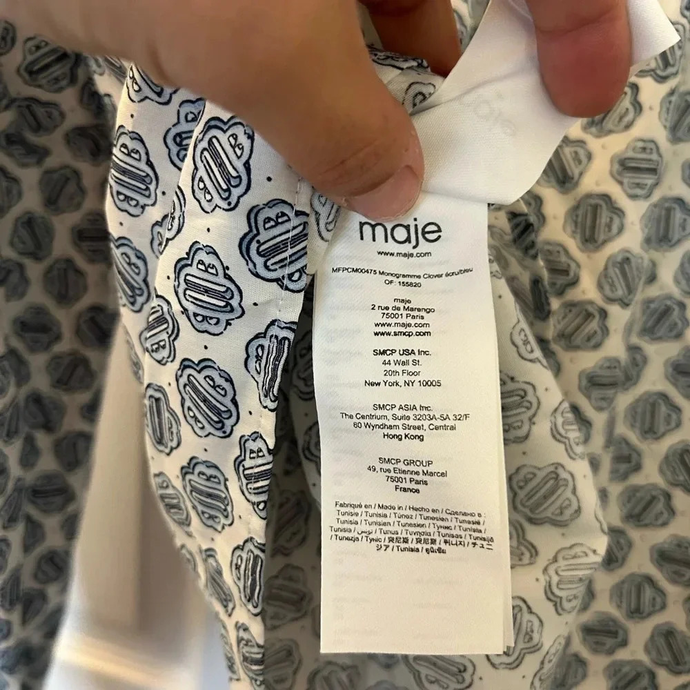 Maje
Monogram Printed Shirt - Picture 7 of 7